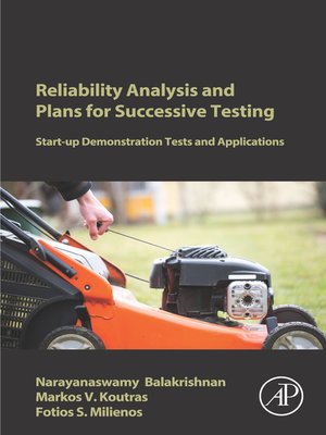 cover image of Reliability Analysis and Plans for Successive Testing